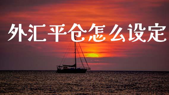 外汇平仓怎么设定_https://m.jnlaobingbanjia.com_基金市场_第1张