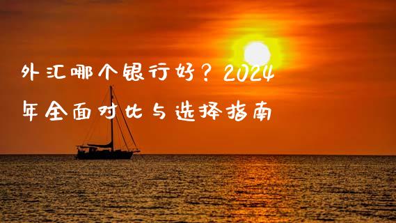 外汇哪个银行好？2024年全面对比与选择指南_https://m.jnlaobingbanjia.com_金融监管_第1张