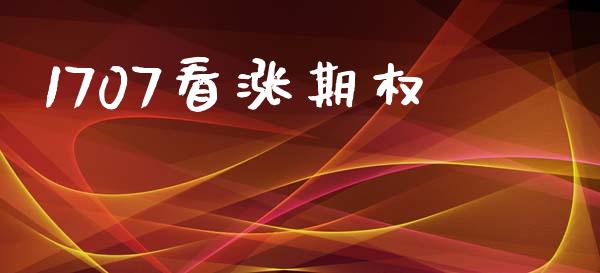 1707看涨期权_https://m.jnlaobingbanjia.com_全球市场_第1张