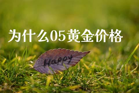 为什么05黄金价格_https://m.jnlaobingbanjia.com_区块链_第1张