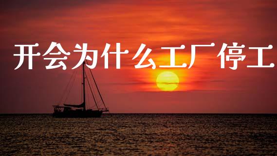 开会为什么工厂停工_https://m.jnlaobingbanjia.com_基金市场_第1张
