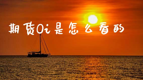 期货Oi是怎么看的_https://m.jnlaobingbanjia.com_股市新闻_第1张