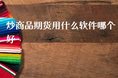 炒商品期货用什么软件哪个好_https://m.jnlaobingbanjia.com_基金市场_第1张