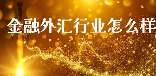 金融外汇行业怎么样_https://m.jnlaobingbanjia.com_理财规划_第1张