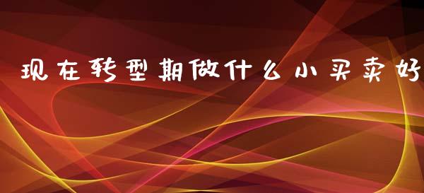 现在转型期做什么小买卖好_https://m.jnlaobingbanjia.com_理财规划_第1张