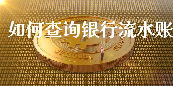 如何查询银行流水账_https://m.jnlaobingbanjia.com_金融监管_第1张