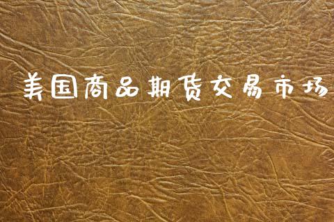美国商品期货交易市场_https://m.jnlaobingbanjia.com_全球市场_第1张