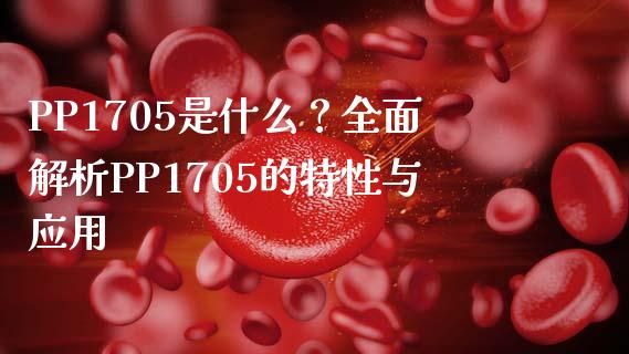 PP1705是什么？全面解析PP1705的特性与应用_https://m.jnlaobingbanjia.com_金融监管_第1张