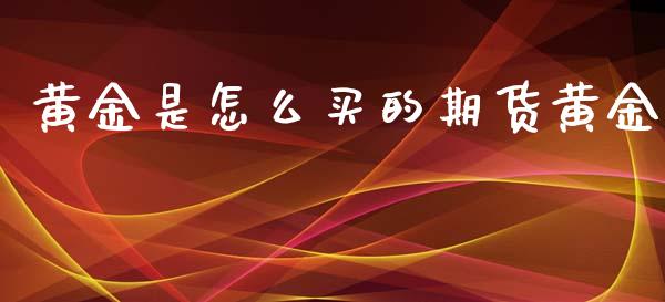 黄金是怎么买的期货黄金_https://m.jnlaobingbanjia.com_金融监管_第1张