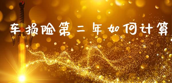 车损险第二年如何计算_https://m.jnlaobingbanjia.com_理财规划_第1张