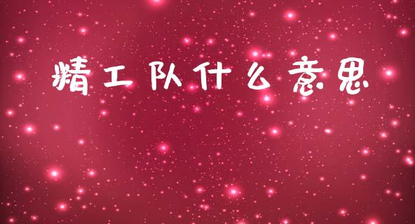 精工队什么意思_https://m.jnlaobingbanjia.com_全球市场_第1张