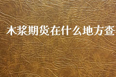 木浆期货在什么地方查_https://m.jnlaobingbanjia.com_区块链_第1张