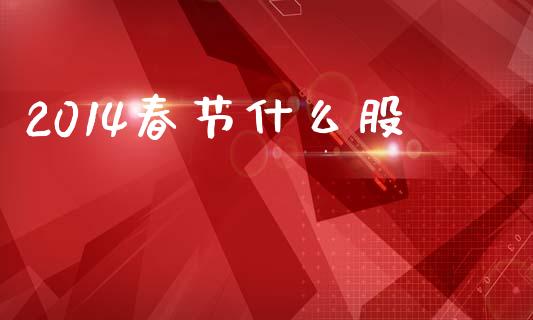 2014春节什么股_https://m.jnlaobingbanjia.com_股市新闻_第1张