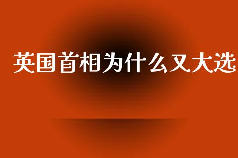 英国首相为什么又大选_https://m.jnlaobingbanjia.com_区块链_第1张