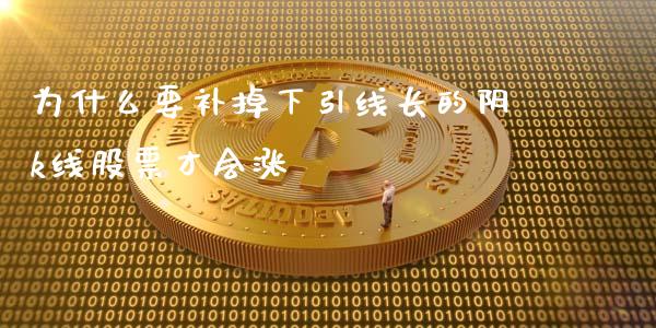 为什么要补掉下引线长的阴k线股票才会涨_https://m.jnlaobingbanjia.com_股市新闻_第1张