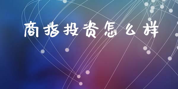 商指投资怎么样_https://m.jnlaobingbanjia.com_金融监管_第1张