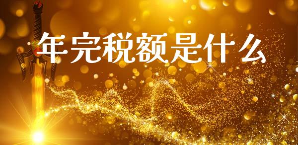 年完税额是什么_https://m.jnlaobingbanjia.com_区块链_第1张