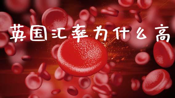 英国汇率为什么高_https://m.jnlaobingbanjia.com_股市新闻_第1张