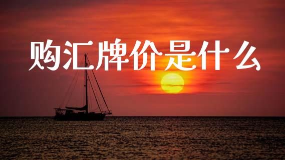 购汇牌价是什么_https://m.jnlaobingbanjia.com_股市新闻_第1张