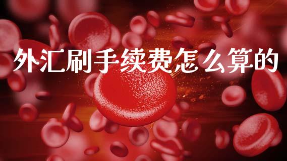 外汇刷手续费怎么算的_https://m.jnlaobingbanjia.com_理财规划_第1张