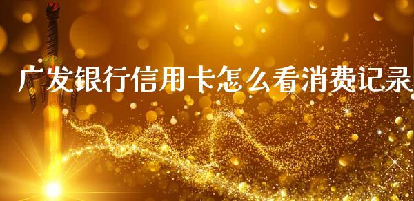 广发银行信用卡怎么看消费记录_https://m.jnlaobingbanjia.com_区块链_第1张