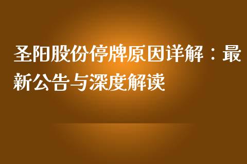 圣阳股份停牌原因详解：最新公告与深度解读_https://m.jnlaobingbanjia.com_区块链_第1张