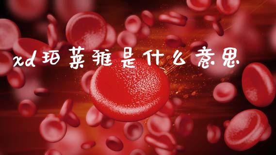 xd珀莱雅是什么意思_https://m.jnlaobingbanjia.com_基金市场_第1张