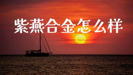 紫燕合金怎么样_https://m.jnlaobingbanjia.com_金融监管_第1张