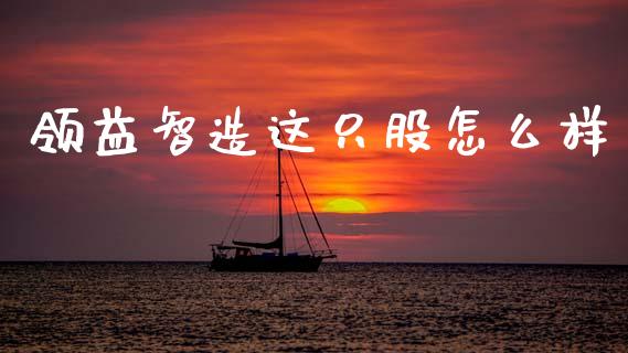 领益智造这只股怎么样_https://m.jnlaobingbanjia.com_全球市场_第1张