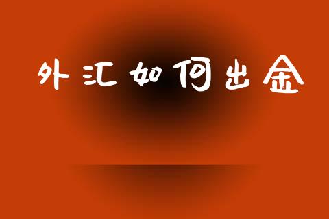 外汇如何出金_https://m.jnlaobingbanjia.com_理财规划_第1张