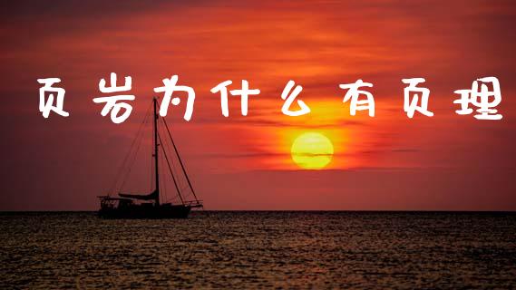 页岩为什么有页理_https://m.jnlaobingbanjia.com_理财规划_第1张