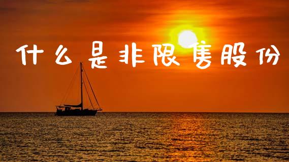 什么是非限售股份_https://m.jnlaobingbanjia.com_全球市场_第1张