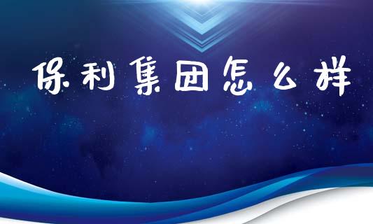 保利集团怎么样_https://m.jnlaobingbanjia.com_基金市场_第1张