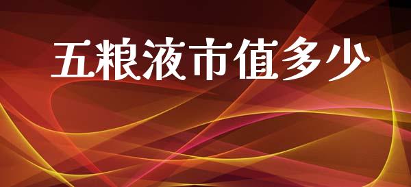 五粮液市值多少_https://m.jnlaobingbanjia.com_理财规划_第1张