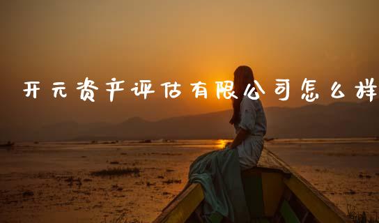 开元资产评估有限公司怎么样_https://m.jnlaobingbanjia.com_金融监管_第1张