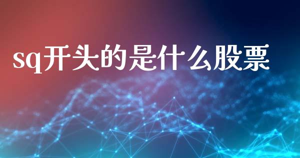 sq开头的是什么股票_https://m.jnlaobingbanjia.com_区块链_第1张