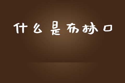 什么是布林口_https://m.jnlaobingbanjia.com_金融监管_第1张