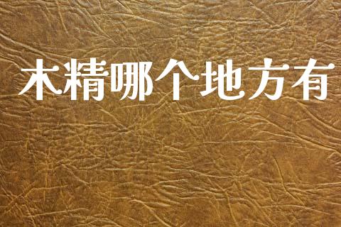 木精哪个地方有_https://m.jnlaobingbanjia.com_股市新闻_第1张