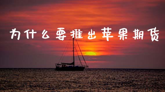 为什么要推出苹果期货_https://m.jnlaobingbanjia.com_基金市场_第1张