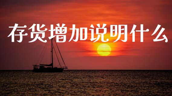 存货增加说明什么_https://m.jnlaobingbanjia.com_全球市场_第1张