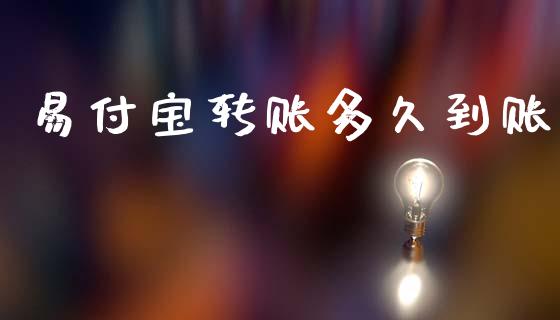 易付宝转账多久到账_https://m.jnlaobingbanjia.com_全球市场_第1张