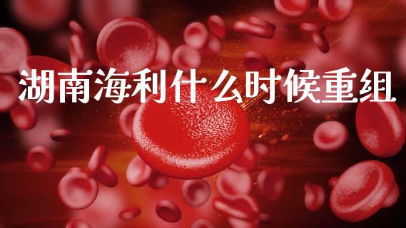 湖南海利什么时候重组_https://m.jnlaobingbanjia.com_区块链_第1张