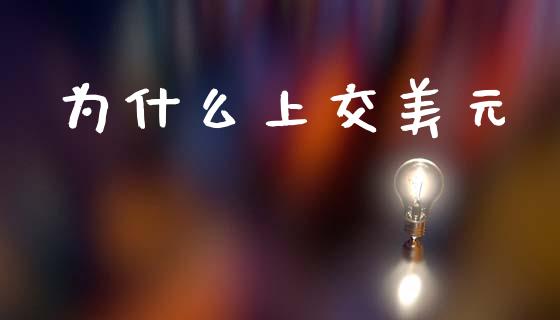 为什么上交美元_https://m.jnlaobingbanjia.com_股市新闻_第1张