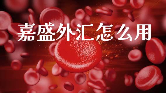 嘉盛外汇怎么用_https://m.jnlaobingbanjia.com_股市新闻_第1张
