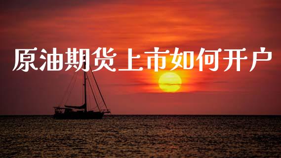 原油期货上市如何开户_https://m.jnlaobingbanjia.com_理财规划_第1张