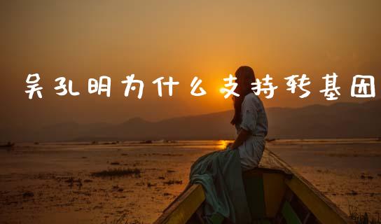 吴孔明为什么支持转基因_https://m.jnlaobingbanjia.com_全球市场_第1张