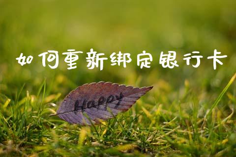 如何重新绑定银行卡_https://m.jnlaobingbanjia.com_金融监管_第1张