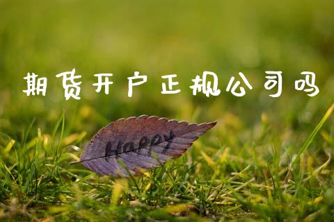 期货开户正规公司吗_https://m.jnlaobingbanjia.com_金融监管_第1张