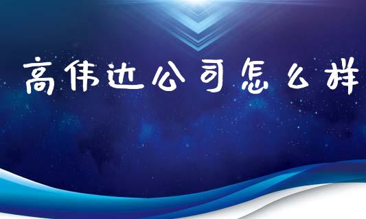 高伟达公司怎么样_https://m.jnlaobingbanjia.com_股市新闻_第1张