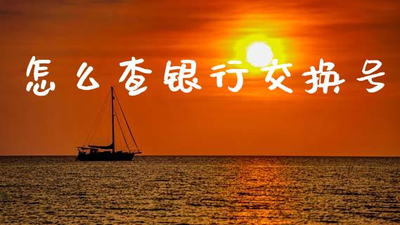 怎么查银行交换号_https://m.jnlaobingbanjia.com_理财规划_第1张